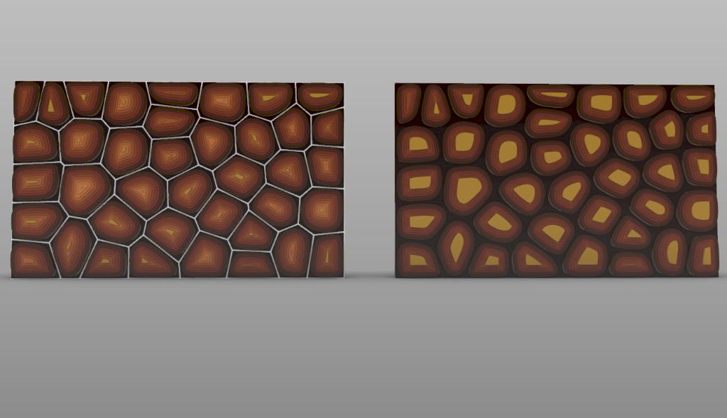 Paired finished panels