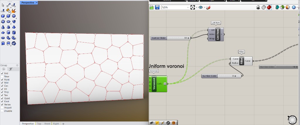 Fillet Voronoi Curves