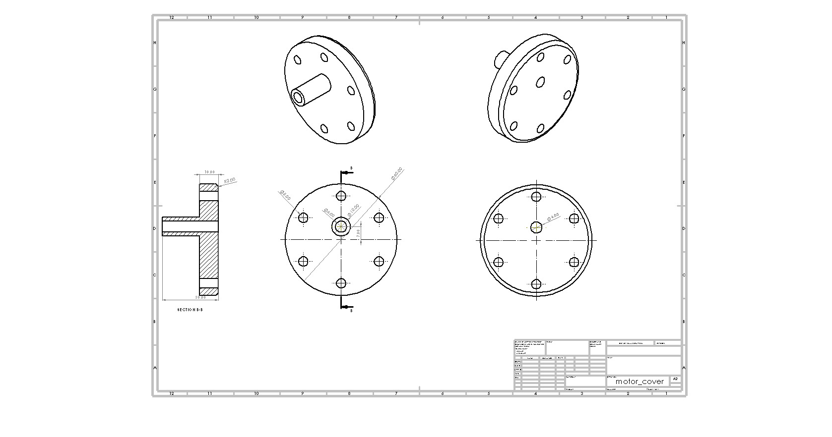 Motor cover