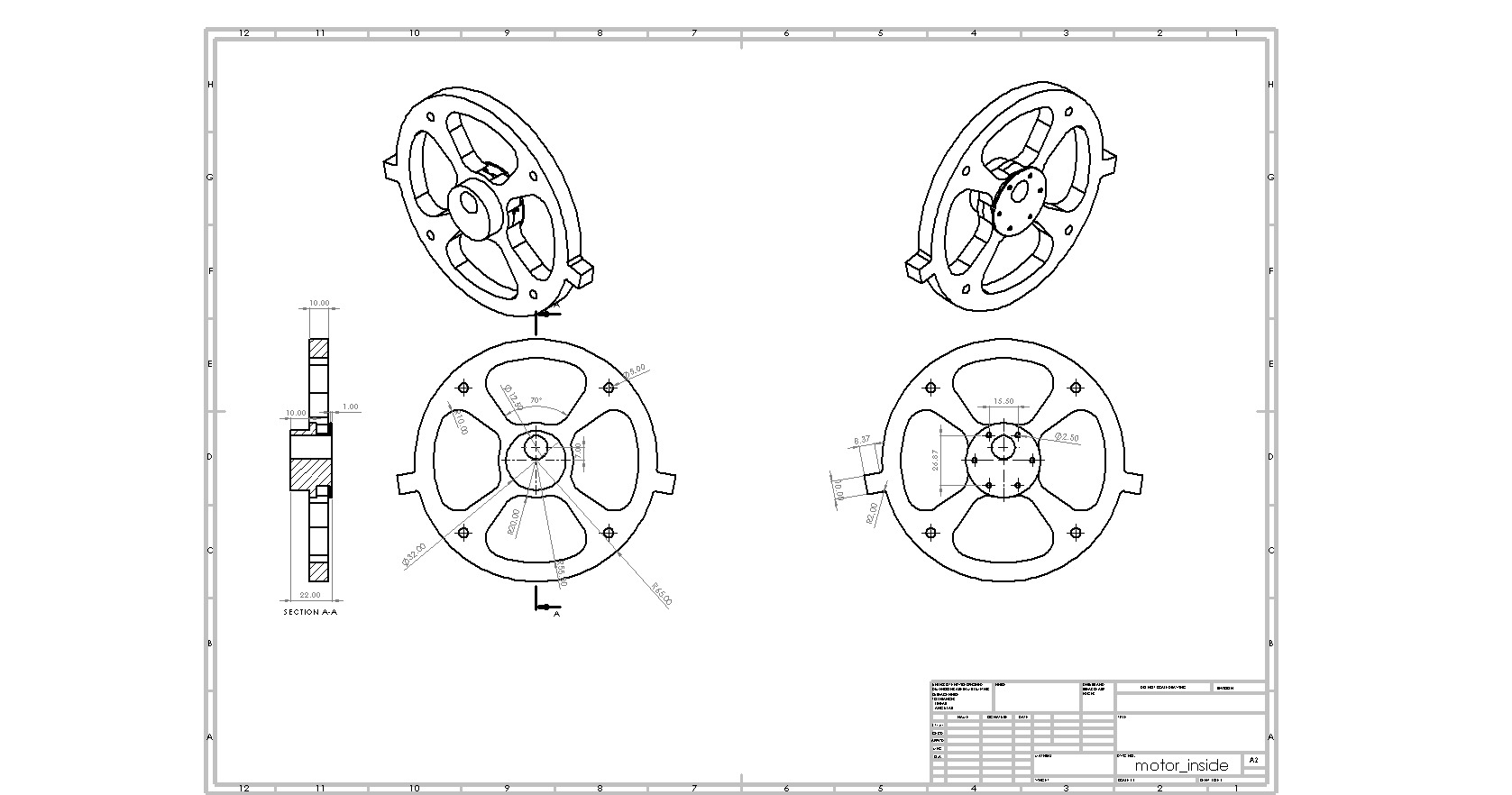 Motor housing