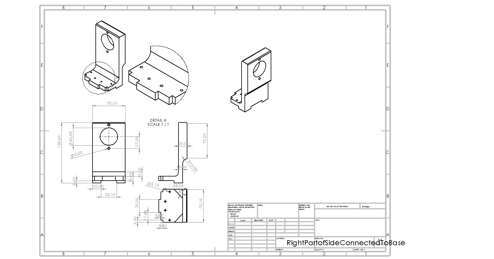 Right base support