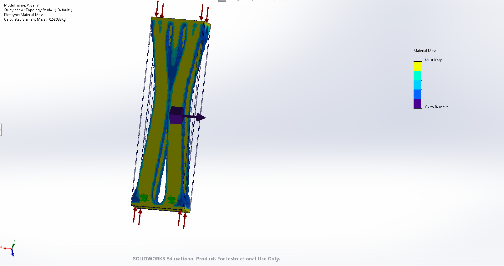 Topology analysis visualization